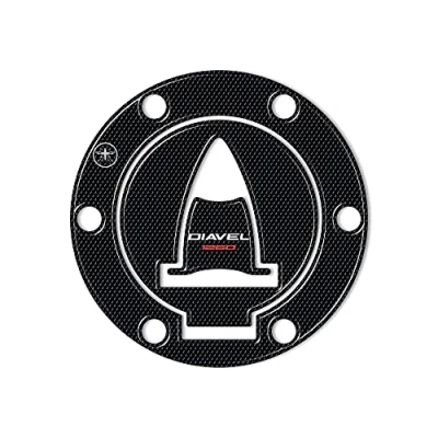 Image of labelbike 3D Gel Resin Sticker Motorcycle Tank Cap compatible with DUCATI DIAVEL 1260 ITALY