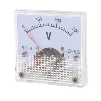Image of sourcingmap AC 300V Volt Square Face Voltage Meter Analog Voltmeter 91L4