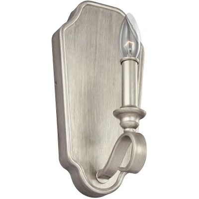 Image of Dewitt 1 Light Indoor Candle Wall Silver, E14