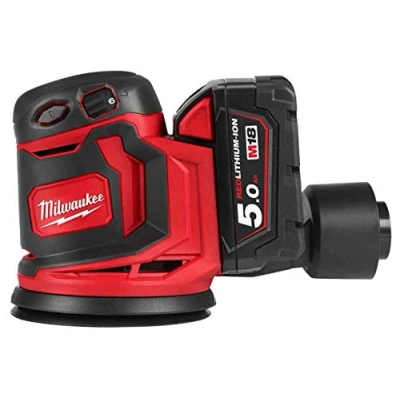 Image of M18 BOS125 502B Random Orbital Sander 18V 2 x 18 5.0Ah Li ion