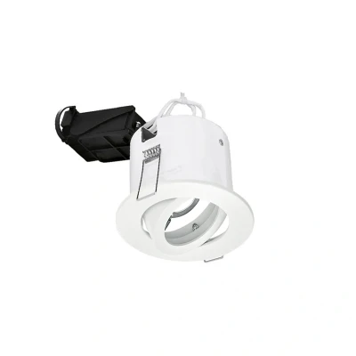 Image of Aurora EFD Pro Fire Rated GU10 downlight Matt White Adjustable