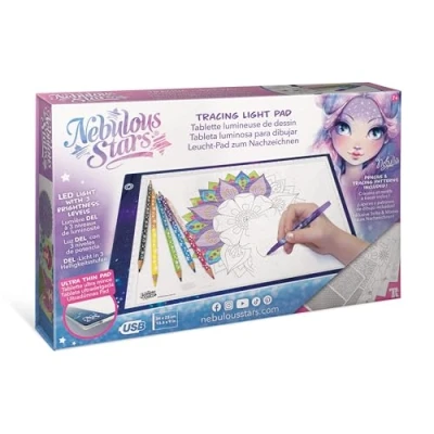 Image of Nebulous Stars Tracing Light Pad Colouring Books &amp; Pads