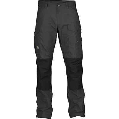 Image of Fjallraven Vidda Pro, Mens, Hose Pro Long, Gris foncé/noir, 46