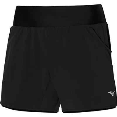 Image of Mizuno 2 In 1 4.5 Short Black Women Size S