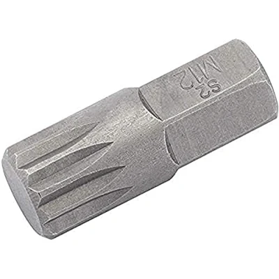 Image of Draper M12 x 30mm Spline 10mm Insert Bit for Mechanic&#039;s Sets