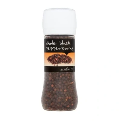 Image of Lichfields Whole Black Peppercorns 200g x 6