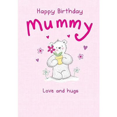 Image of Piccadilly Greetings Traditional Birthday Card Mummy 7 x 5 inches