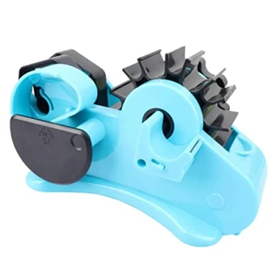 Image of HDLIV Multiple Roll Cut Heat Tape Dispenser Sublimation for Tape,Tape with 1 Inch and 3 Core Blue