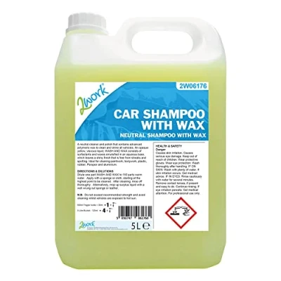Image of 2Work Car Shampoo with Wax 5L