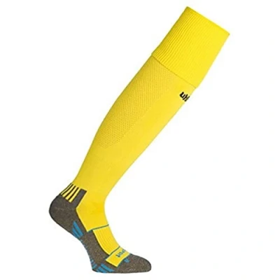 Image of Uhlsport Unisex Team Pro Player Stocking Socks Yellow, Size 45 47