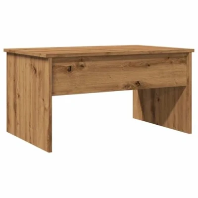 Image of vidaXL Coffee Table Lift Top, Rectangular, Artisan Oak, Engineered Wood, Hidden Storage for Living Room/Office