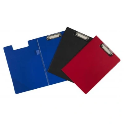 Image of Hainenko Value A4 PVC Foldover Clipboard Blue