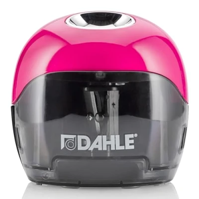 Image of Dahle Electric Sharpener 250, Two Opposite Blades, Battery Operated, Magenta (00250 16892)