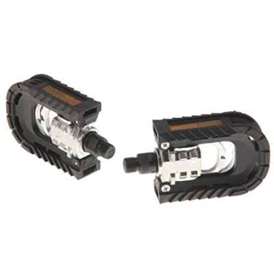 Image of 1 Pair Bike Foldable Folding Two Sides Aluminum Alloy Bearing Pedals