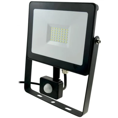 Image of Dazzled 30w LED Floodlight Daylight White 5800 6000K PIR Motion Sensor Security Flood Light 2700 lm