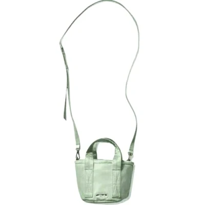 Image of Victoria&#039;s Secret Pink Mini Bucket Crossbody Bag Color Green New, Green, XS