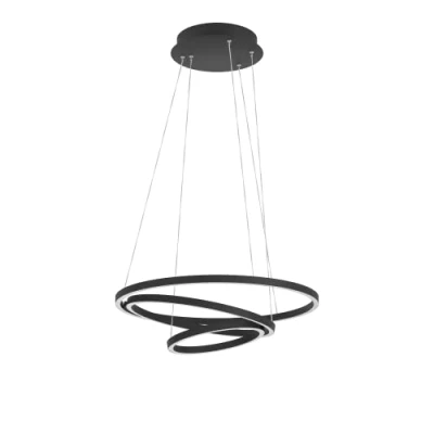 Image of EGLO connect Lobinero Z LED hanging light, black