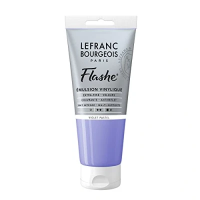 Image of Lefranc Bourgeois Acrylic Vinyl Emulsion, Pastel Violet, 1 stück (1er Pack)