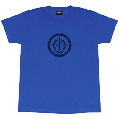 Image of Marvel WandaVision Sword Logo Boyfriend Fit T Shirt, Womens, S 3XL, Blue, Official Merchandise