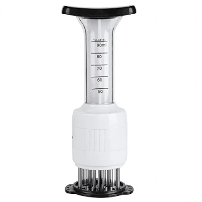 Image of Meat Tenderizer Needle, Fdit Syringe for Marinating Injector Stainless Steel Needles Softening Professional