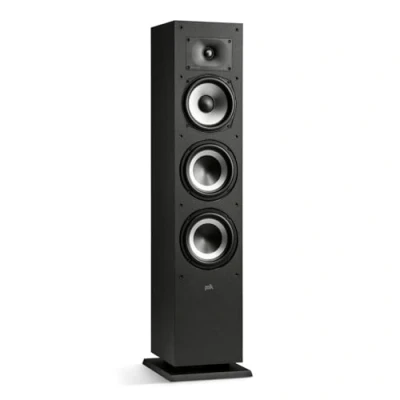 Image of Polk Audio Monitor MXT60 Compact Tower Speaker, HiFi and Home Cinema Hi Res Certified, Dolby Atmos DTS:X Compatible (1 piece)