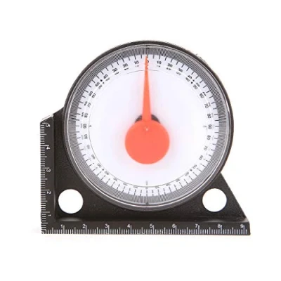 Image of Ocobudbxw Slope Inclinometer Protractor Angle Finder Tilt Level Meter Clinometer Gauge With Magnetic Base