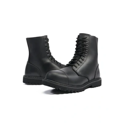 Image of Brandit EYES Phantom Laceup ankle boots, Men&#039;s, Size: 12, Black Synthetics