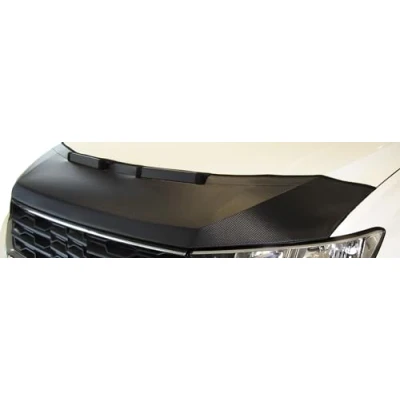 Image of AB3 00379 Carbon Look Bonnet Bra for Crossland X Year of Manufacture 2017 Onwards Hood Stone Chip Protection Tuning