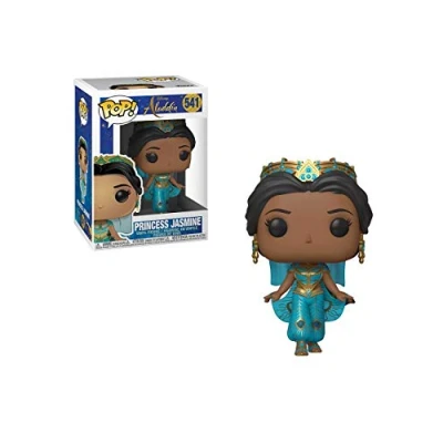 Image of Funko POP! Vinyl: Disney: Aladdin Jasmine Collectable Vinyl Figure Gift Idea Official Merchandise Toys for Kids &amp; Adults Movies Fans Model Collectors and Display