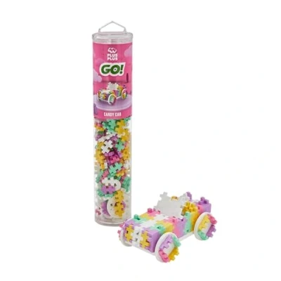 Image of Plus Building Blocks Toy 200pcs Go Candy Car Kids Construction Toys, Creative Learning Resources and STEM Play for Home Travel Girls Boys Toys Age 5