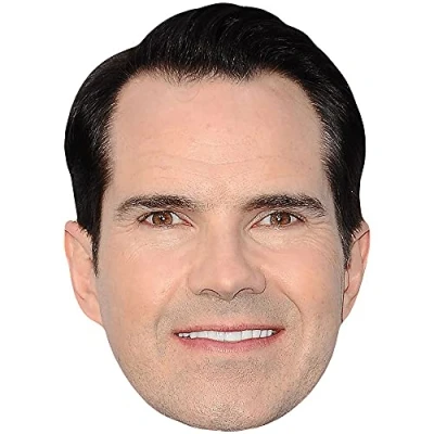 Image of James Carr (Smile) Celebrity Mask, Flat Card Face, Fancy Dress Mask