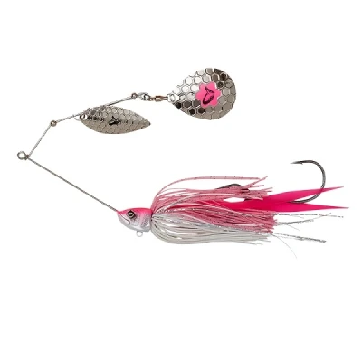 Image of Savage Gear Da&#039;Bush Spinnerbait 16Cm 32G Sinking Pink Silver