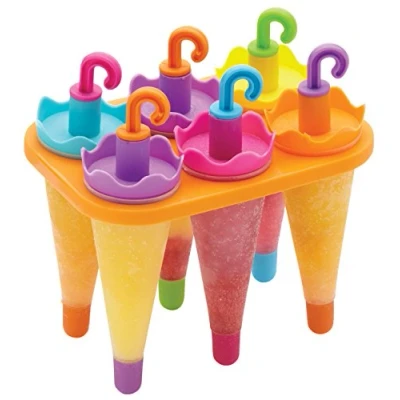 Image of KitchenCraft Set Of 6 Umbrella Ice Lolly Mould