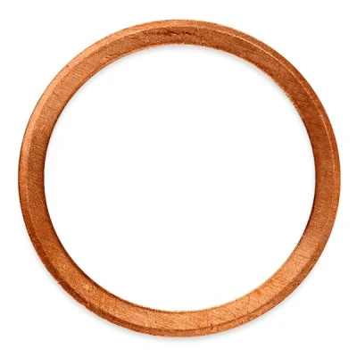 Image of 007603026109, A007603026109 Oil Drain Plug Gasket FEBI BILSTEIN 03014 Copper MERCEDES BENZ: W123 Saloon, Sprinter 3 T Van, SL Convertible