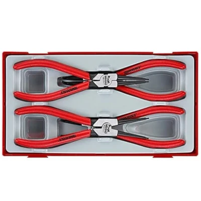 Image of Teng TT4747Mega Bite Circlip Plier Set (4 Pieces)
