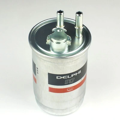Image of 1069071, 1069073, 1079271, 1088053, 1150868 Fuel Filter DELPHI HDF517 with quick coupling FORD: Focus Mk1 Hatchback, Transit Connect Van, MONDEO 3