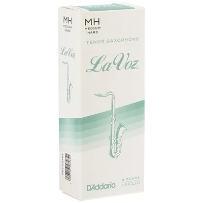 Image of Rico La Voz Tenor Saxophone Reeds, Medium Hard, 5 Pack