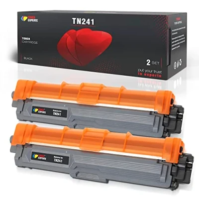 Image of Toner EXPERTE TN241 TN 241 Cartridge Replacement for Brother TN241BK 241BK Compatible with DCP 9015CDW 9020CDW HL 3140CW 3150CDW 3170CDW MFC 9330CDW 9340CDW (1 Black)
