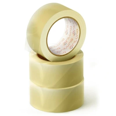 Image of OFITURIA Transparent Packing Adhesive Tape for Shipping and Moving Carton Box Packaging. Seal Safe Sturdy Packaging Ophituria (48cm x 60m Clear, 3 Rolls)