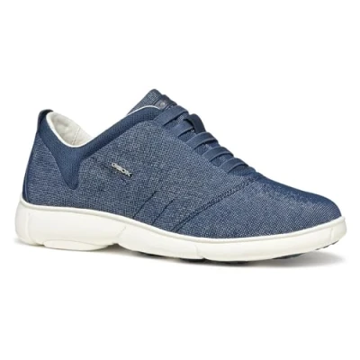 Image of Geox D NEBULA 2.0 women&#039;s Slip ons (Shoes) in Marine
