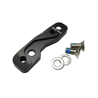 Image of Sram Flat Mount Bracket Rear 20F(Rear 160) Includes 2 Stainless Mounting Bolts: