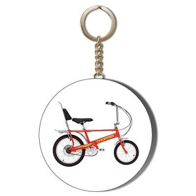 Image of Gift Insanity RALEIGH CHOPPER RED 58mm KEYRING BOTTLE OPENER