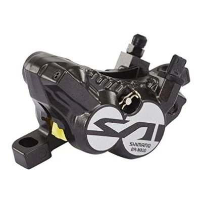 Image of Shimano Saint M820 4 piston calliper, post mount, for front or rear