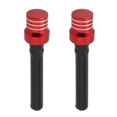 Image of OTOTEC 2pcs Red Motocross Breather Hose Motorcycle Fuel Tank Vent Compatible with MX Enduro Trials