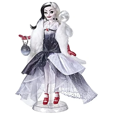 Image of Disney Villains Style Series Cruella De Vil, Contemporary Fashion Doll, Collectible Toy for Girls 6 Years and Up