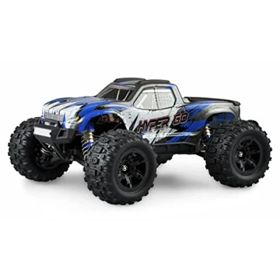 Image of Amewi 22602 Hyper Go Monstertruck Remote Controlled Monster Truck, Blue, 1:16