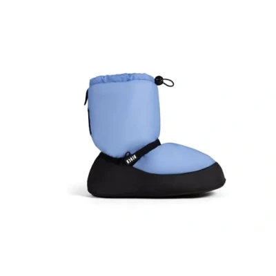 Image of Bloch Unisex Warm Up Bootie Ankle Boot, Light Blue Nylon, Large UK