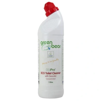 Image of GBPro Eco (CONCENTRATED) Toilet Cleaner Gel (+ descaler) with Ecolabel 1 Litre Refillable Bottle Money saving size