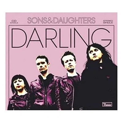 Image of Sons And Daughters Darling 2008 UK CD single RUG271CD