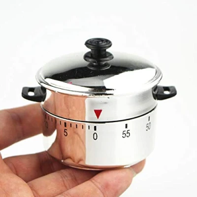 Image of Household 60 Minutes Mechanical Timer Novelty Countdown Cooking Clock Alarm Time Reminder Kitchen Gadgets Bell